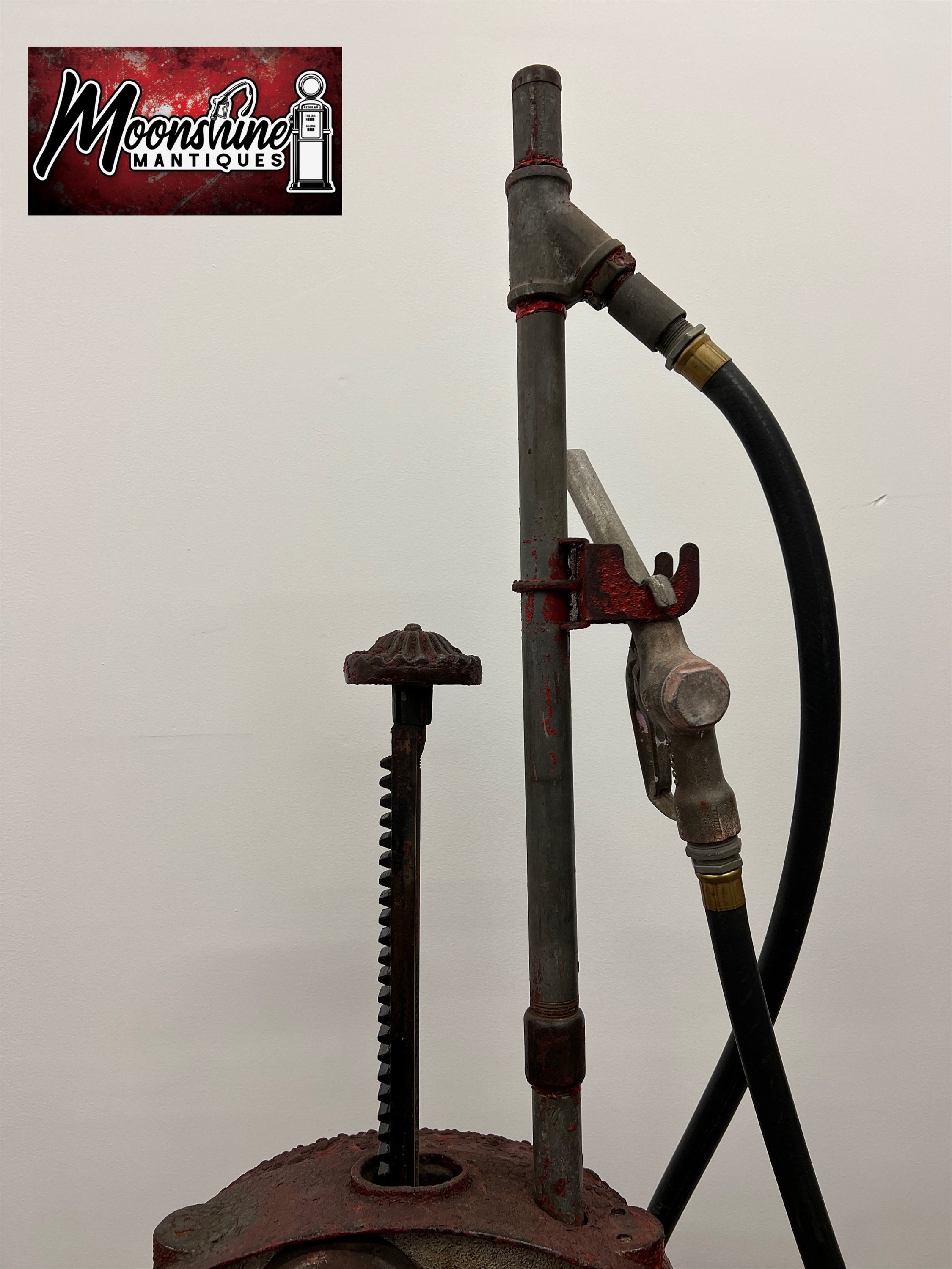 1908 Gilbert Barker G&B Model 88 Pre Visible Curb Gas Pump Standard Oil