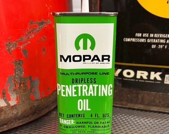 NOS Full 1960’s MOPAR Handy Oiler Penetrating Oil Can - Gas & Oil