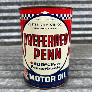 A Penn Motor Oil - Etsy