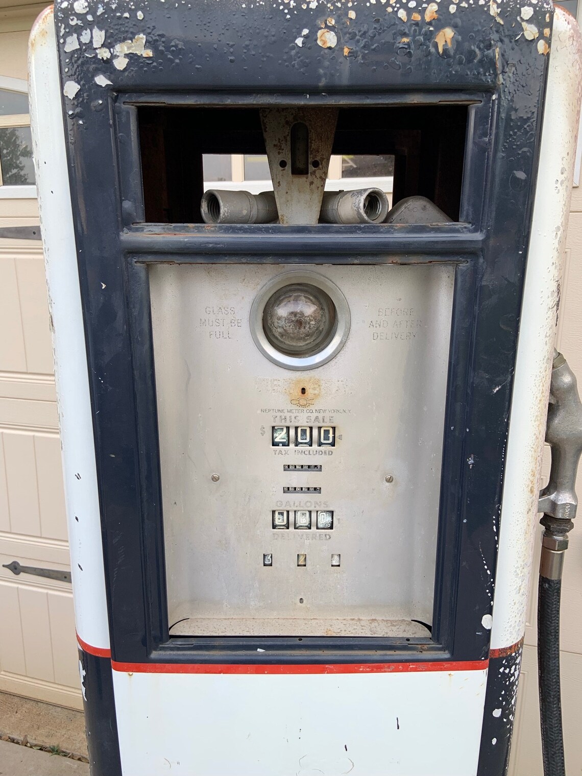 Vintage 1930s ESSO Neptune 855 Gas Pump Mancave Decor / Etsy