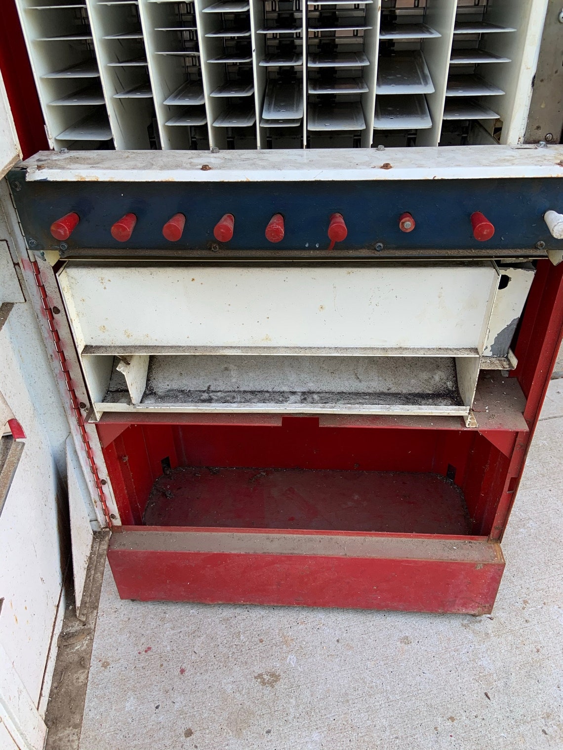 Vintage 1960s LANCE Snack Vending Machine Works Etsy