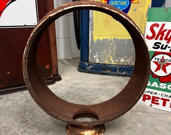 Original Gas Pump Globe Steel Body