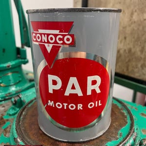 Conoco Oil Can - Etsy