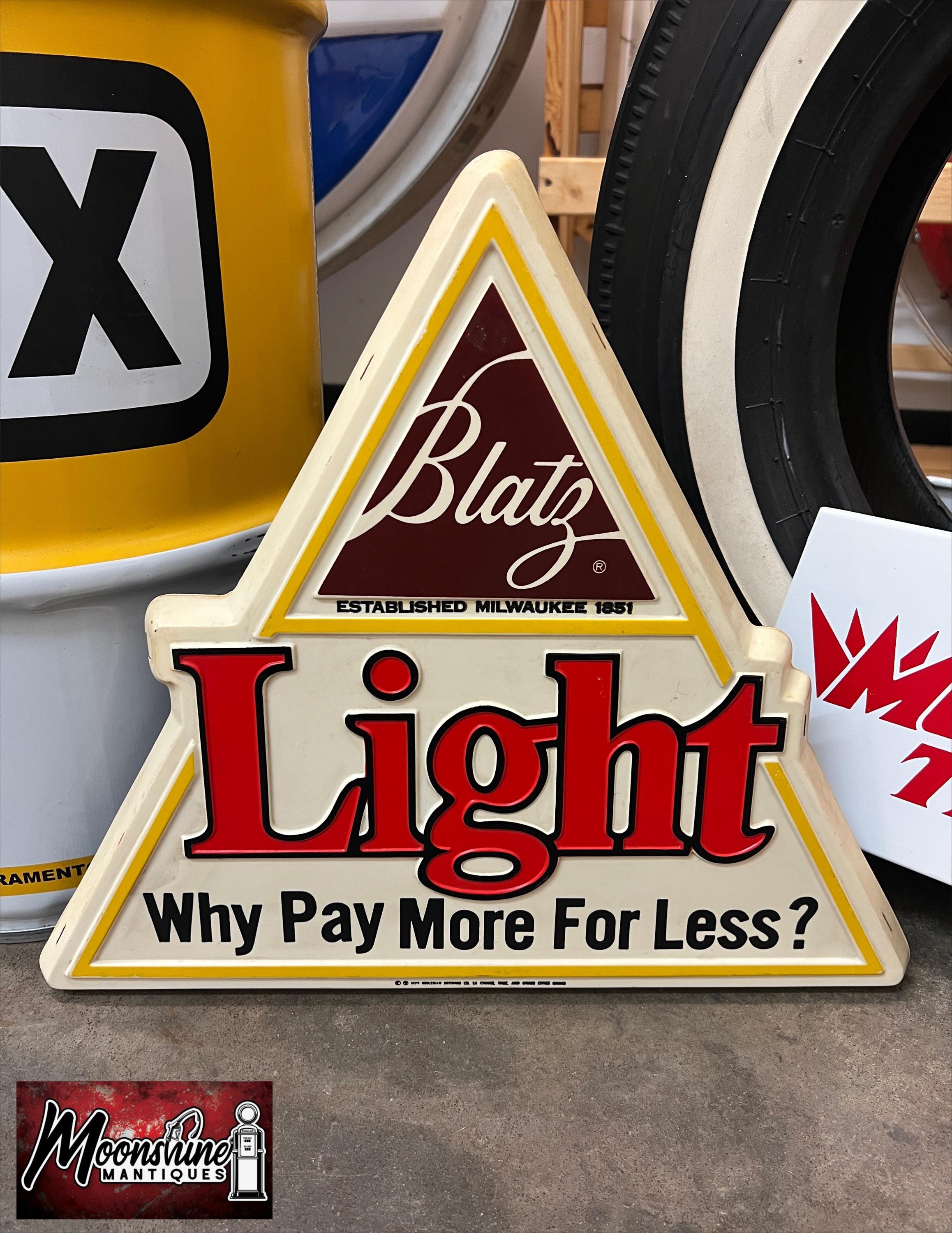 Blatz Lighted Sign - Etsy
