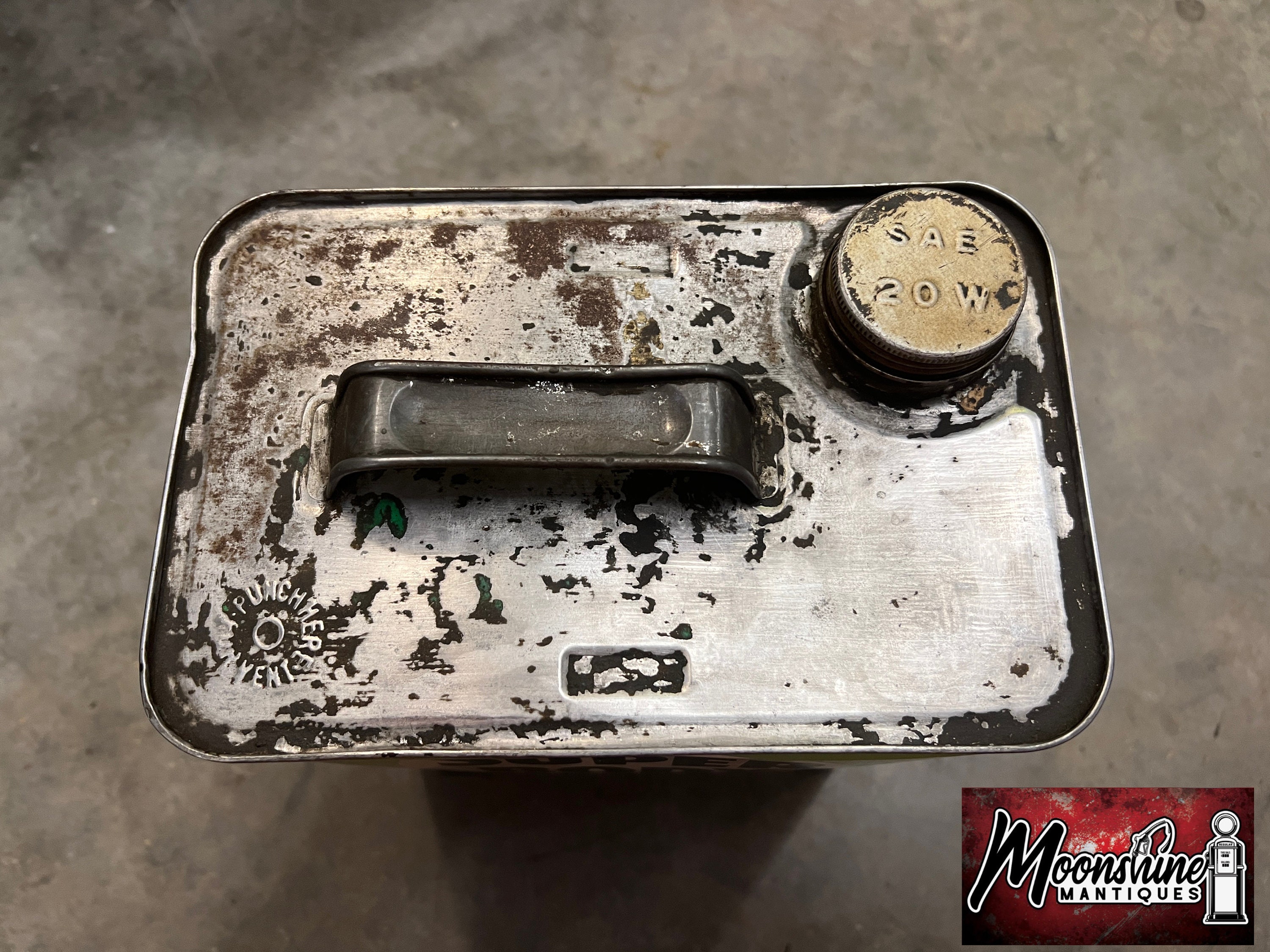 1950's SUPER BODY Motor Oil Can 2 Gallon - Gas & Oil - Etsy