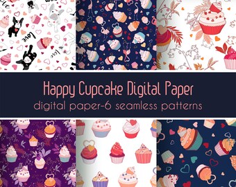 Cupcake Wallpaper Etsy