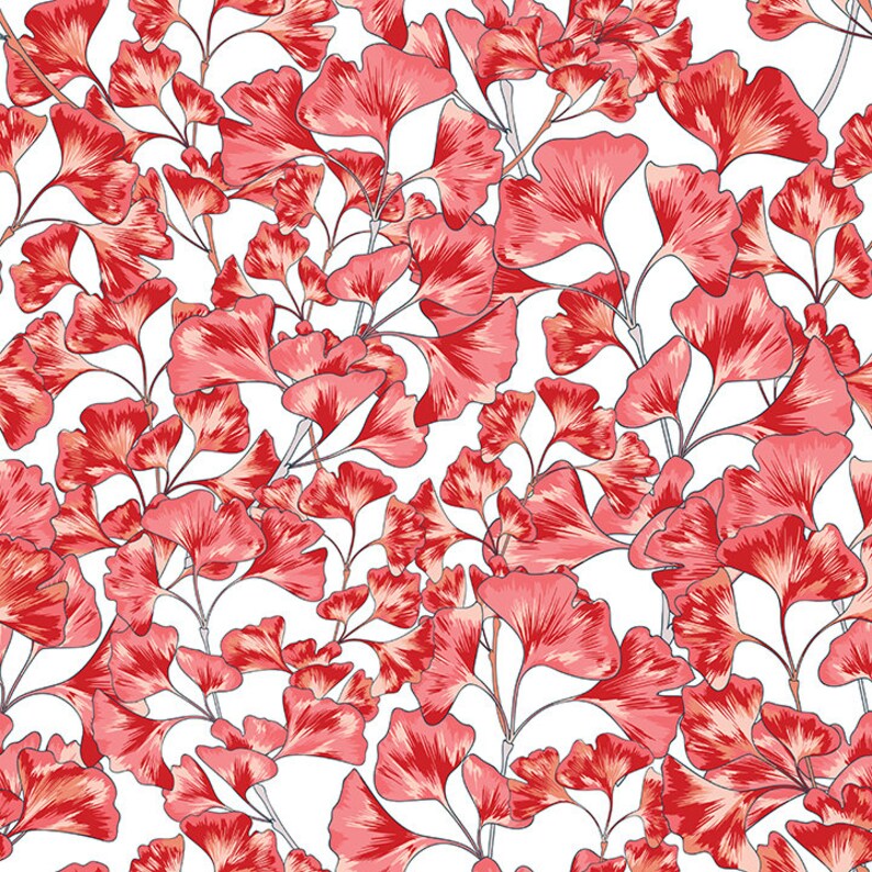 Floral Paper Giftwrap Set Garden Flowers Scrapbook Paper Vintage Hawaii Seamless Botanical Botanical Pattern Digital Wrapping