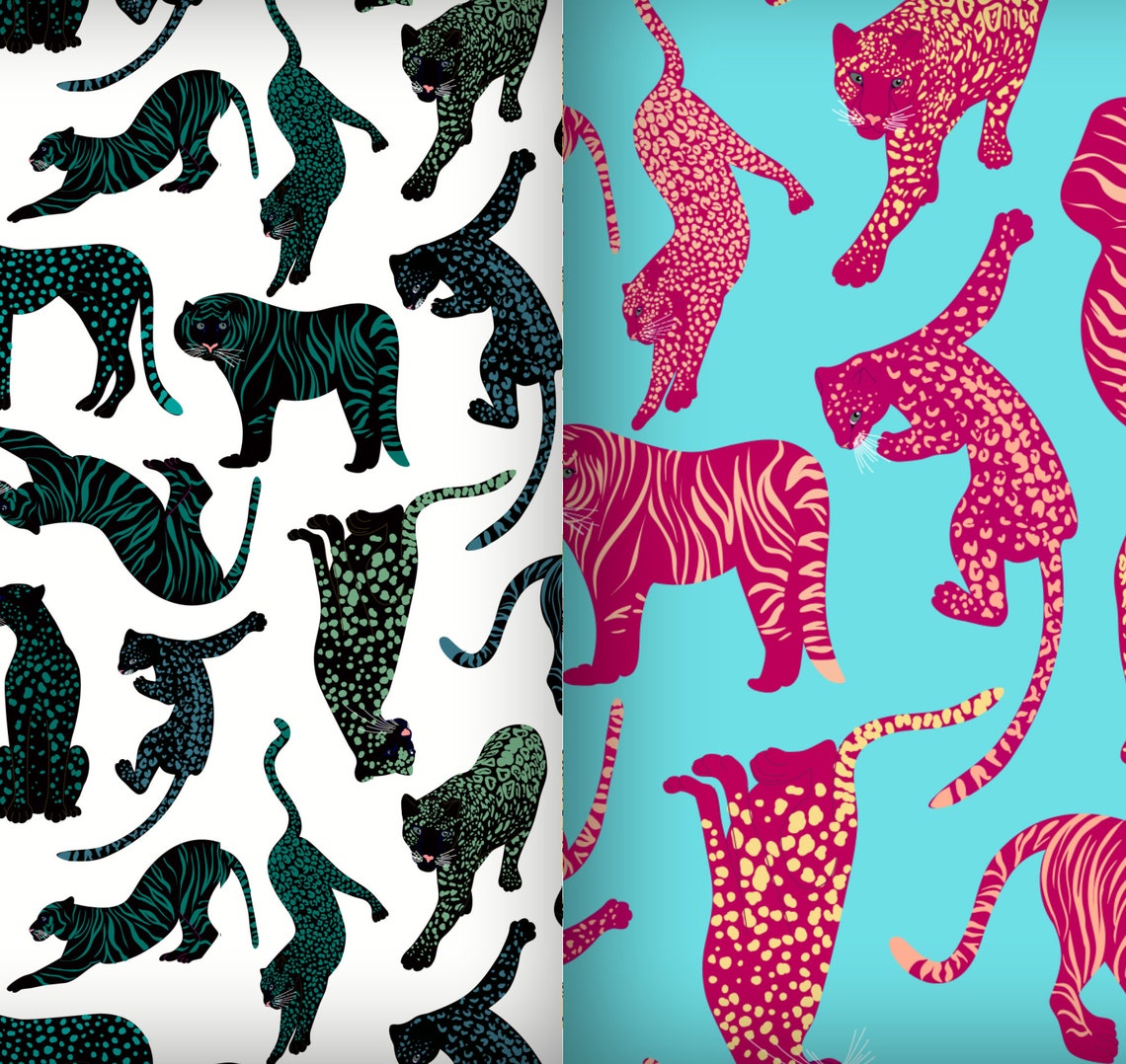 Jungle Wrapping Paper Digital Download Click to Browse Etsy
