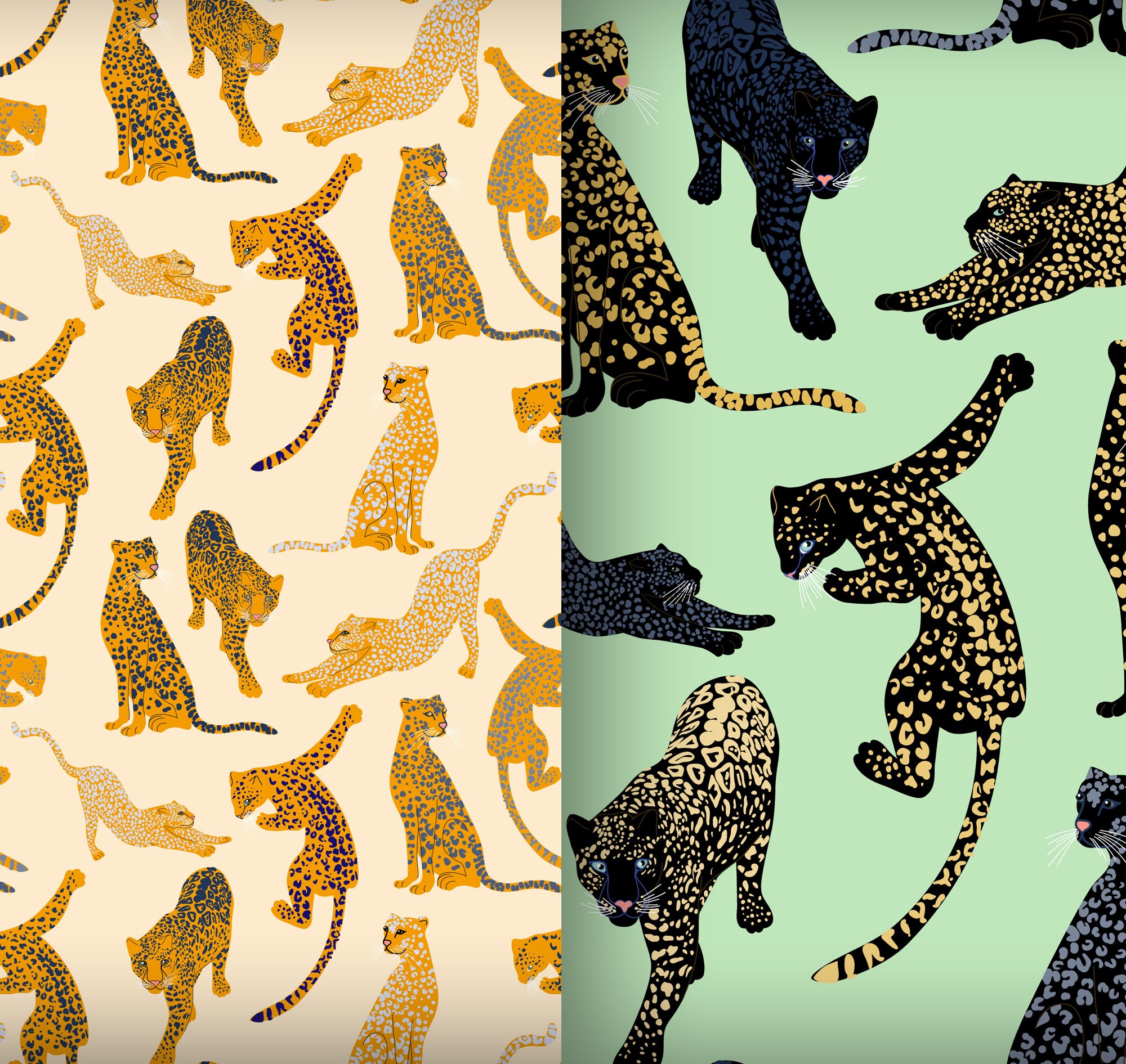 Jungle Wrapping Paper Digital Download Click to Browse Etsy