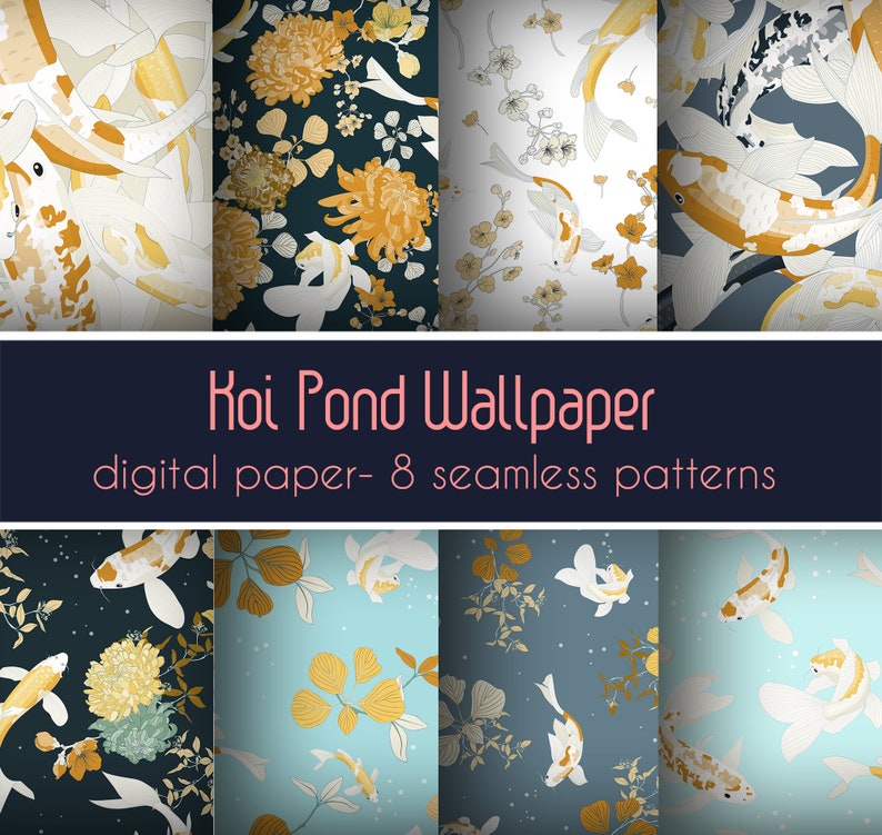 Wrapping Paper Digital Paper Japan Art Japan Paper Etsy