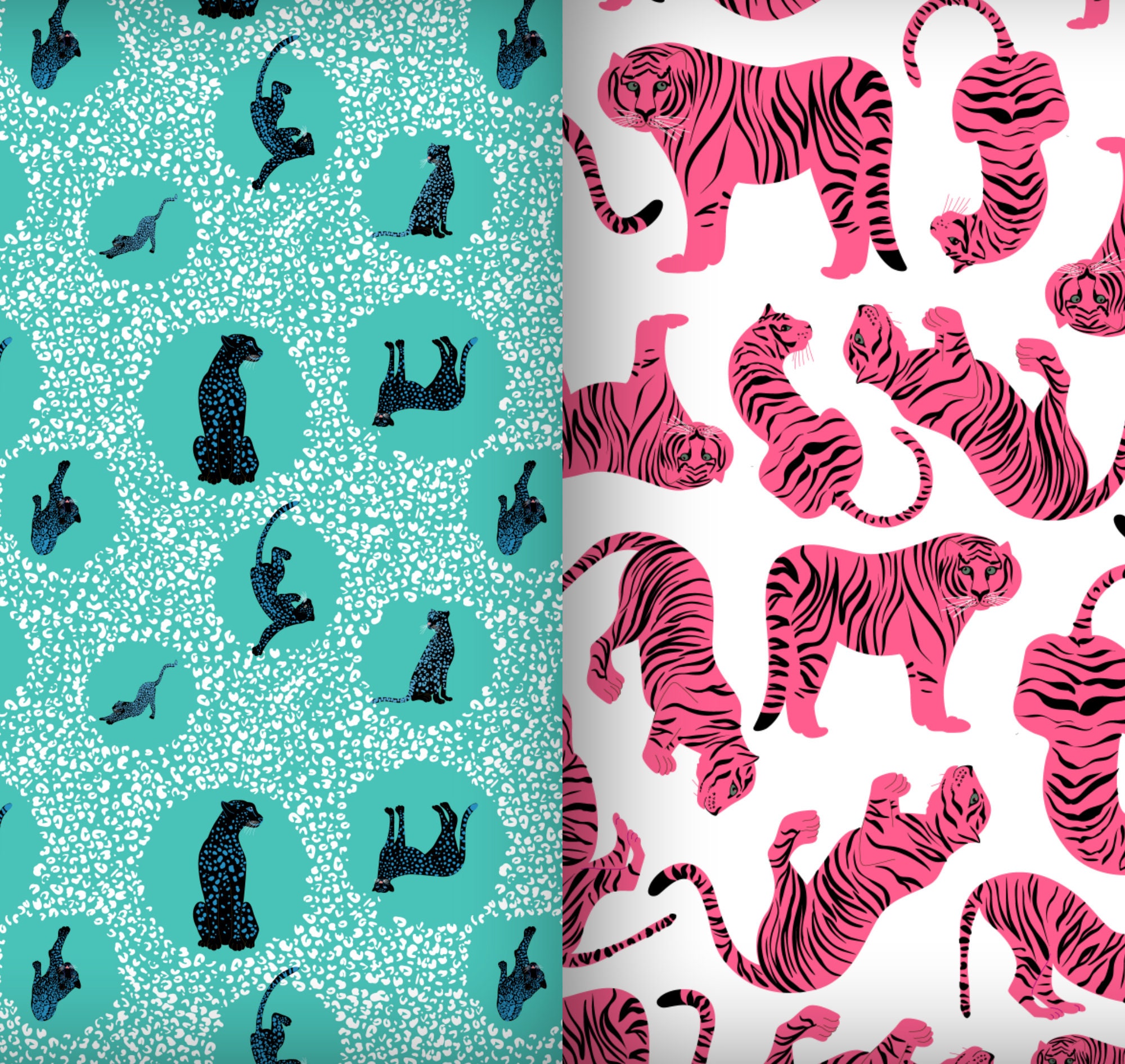 Jungle Wrapping Paper Digital Download Click to Browse Etsy