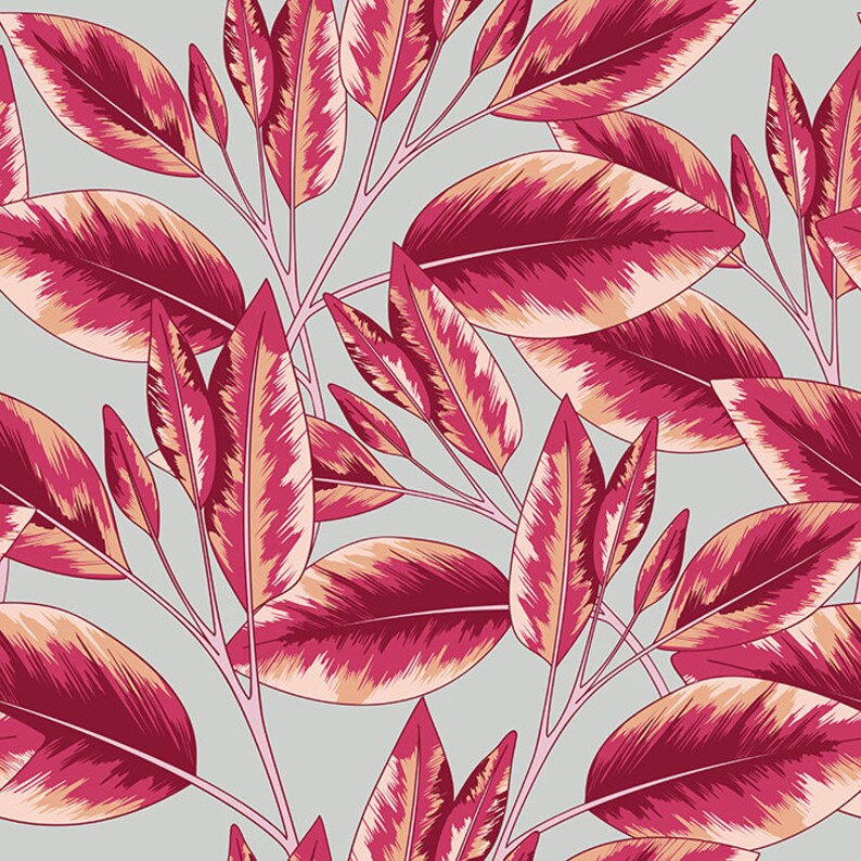 Floral Paper Giftwrap Set Garden Flowers Scrapbook Paper Vintage Hawaii Seamless Botanical Botanical Pattern Digital Wrapping