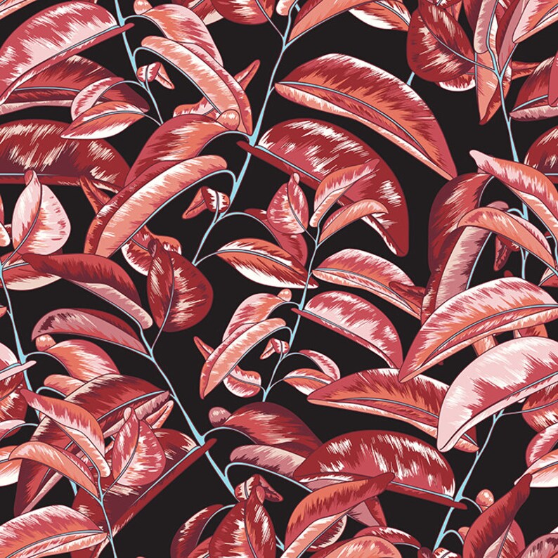 Floral Paper Giftwrap Set Garden Flowers Scrapbook Paper Vintage Hawaii Seamless Botanical Botanical Pattern Digital Wrapping