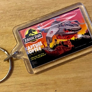 Jurassic Park Keyring - Capture Copter Kenner Toy