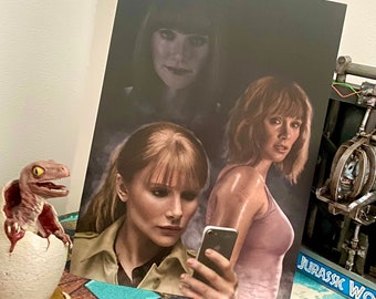 Jurassic World Art Print of Claire Dearing - Bryce Dallas Howard