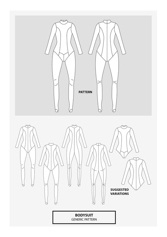 Cosplay Bodysuit Sewing Patterns Costplayto