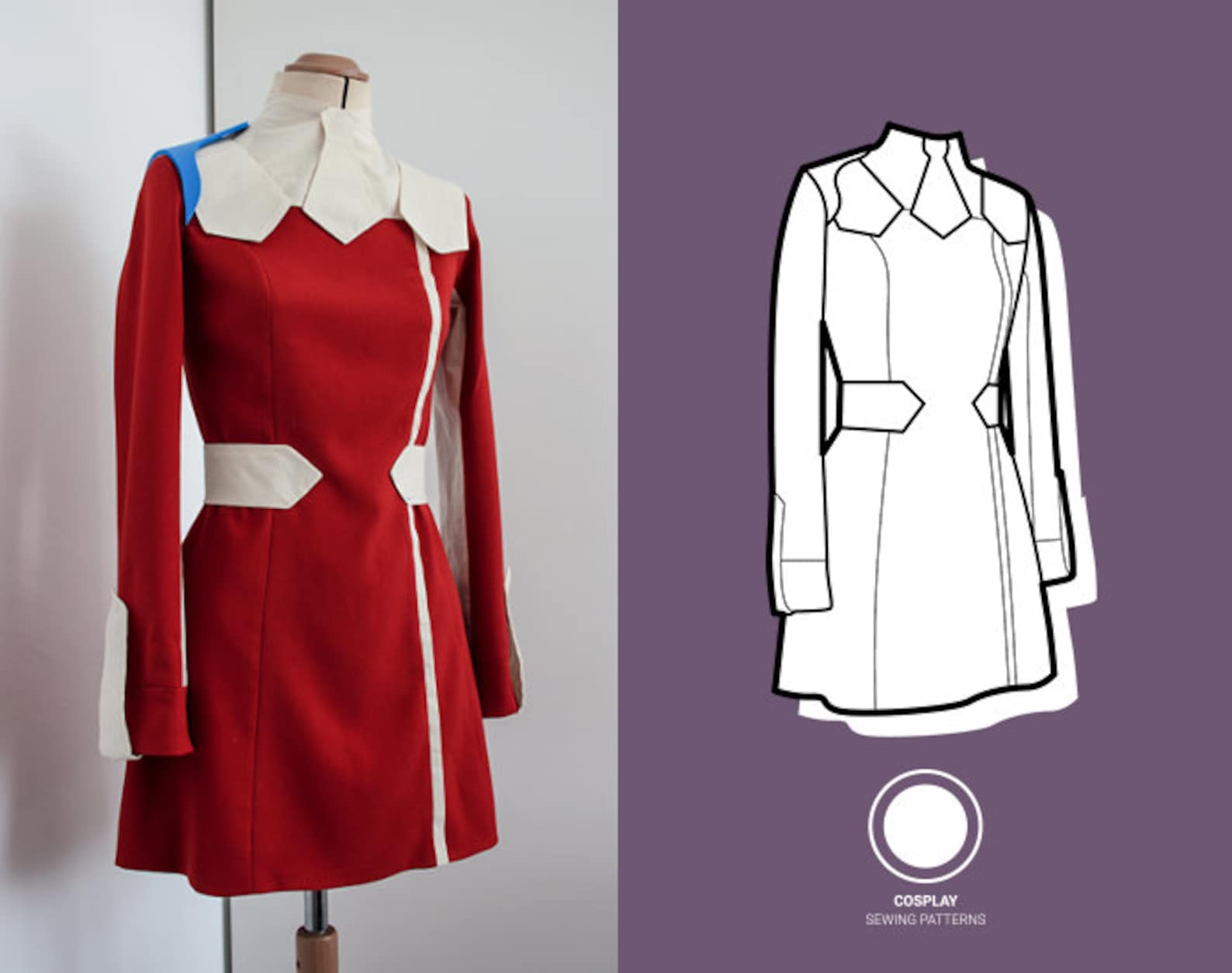 Zero Two | Cosplay Sewing Pattern - Etsy