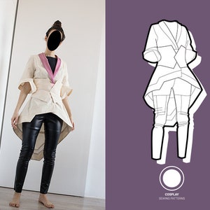 Patrón de costura para cosplay inspirado en Sage / PDF