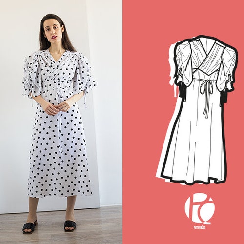 Mirajane Summer Dress 6 SIZES PDF Sewing Pattern - Etsy