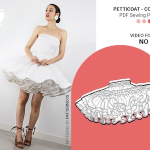 Fluffy Petticoat Course | For cosplay, lolita style and costumery garments