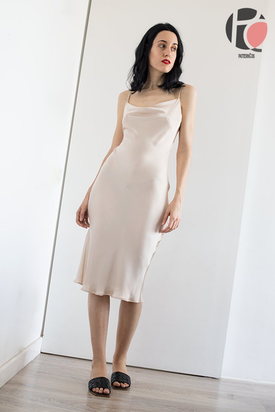 PDF Sewing pattern Silk slip dress pattern Etsy