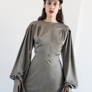 Rogelia Midi Flared Vintage Inspired Dress 6 SIZES PDF - Etsy