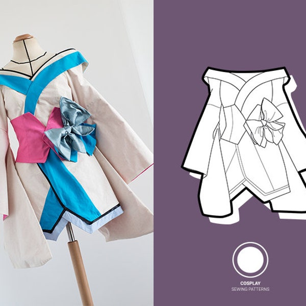 Ahri B.S inspired | PDF Cosplay Sewing Pattern