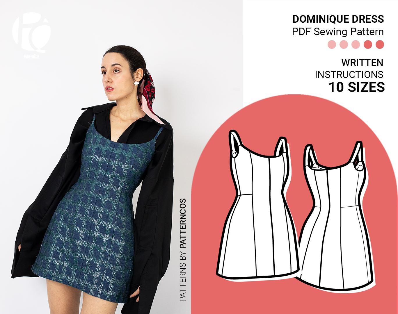 Little Black Dress Pattern - Etsy UK