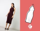 Alicia Halter Slip Dress 6 SIZES PDF Sewing pattern