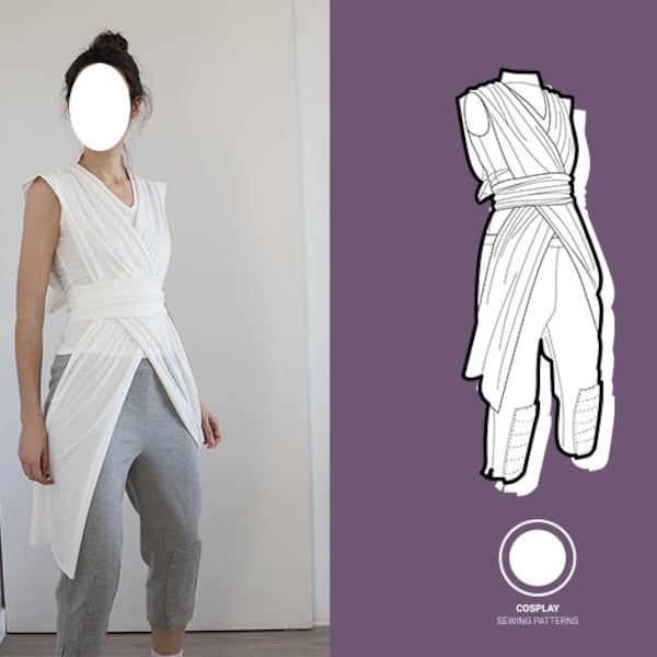 Rey inspired | PDF Cosplay Sewing Pattern