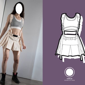 Tiffa inspired | PDF Cosplay Sewing Pattern
