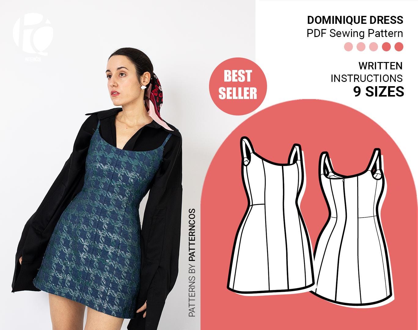chinese dress ladies Off Shoulder Dress Sewing Pattern main image 0