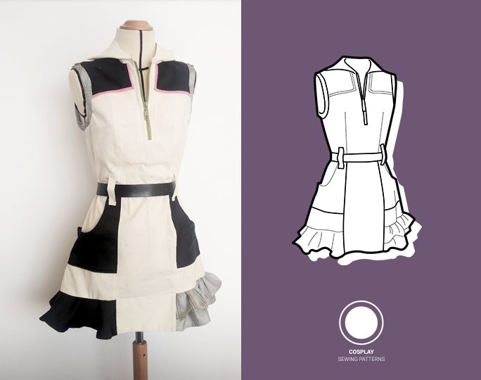 Kairi | Cosplay Sewing Pattern - Etsy Kairi | Cosplay Sewing Pattern - Etsy