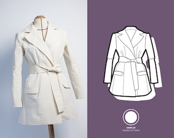 Evelynn KA inspiriertes Blazermuster | Cosplay Schnittmuster