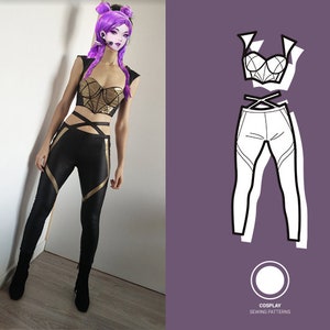 Kai&#39;sa KDA Pop Star | Cosplay Sewing Pattern
