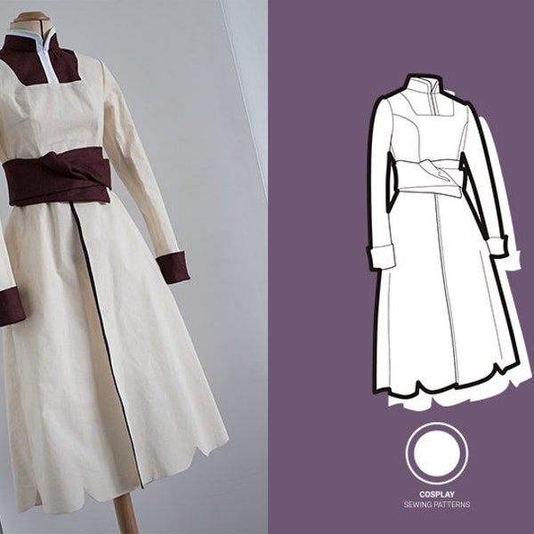 Anna dress | PDF Cosplay Sewing Pattern