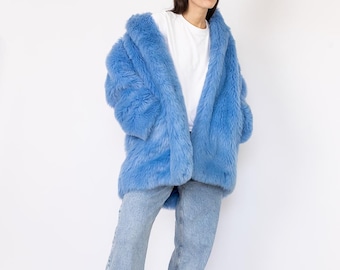 Faux-fur Oversized Coat Sewing Pattern | Cozy Jacket Pattern for