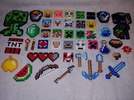 minecraft-perler-set-etsy-canada