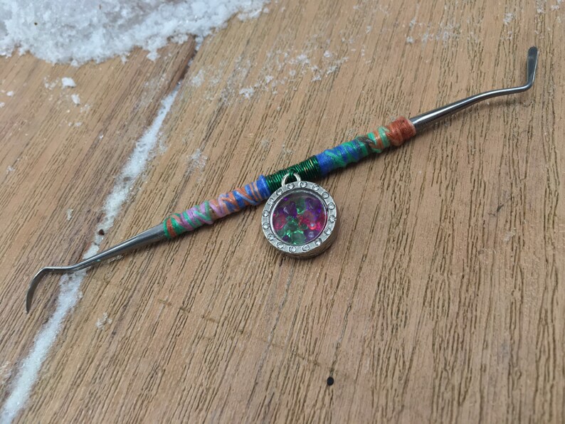 STEEL DAB TOOL wax carving tool dab tool tools for dabbing cannabis wire wrapped dab tool dabbing tool wax tool cannabis accessories dab
