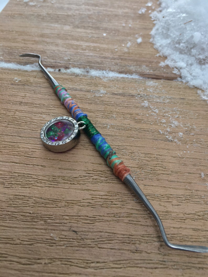 STEEL DAB TOOL wax carving tool dab tool tools for dabbing cannabis wire wrapped dab tool dabbing tool wax tool cannabis accessories dab