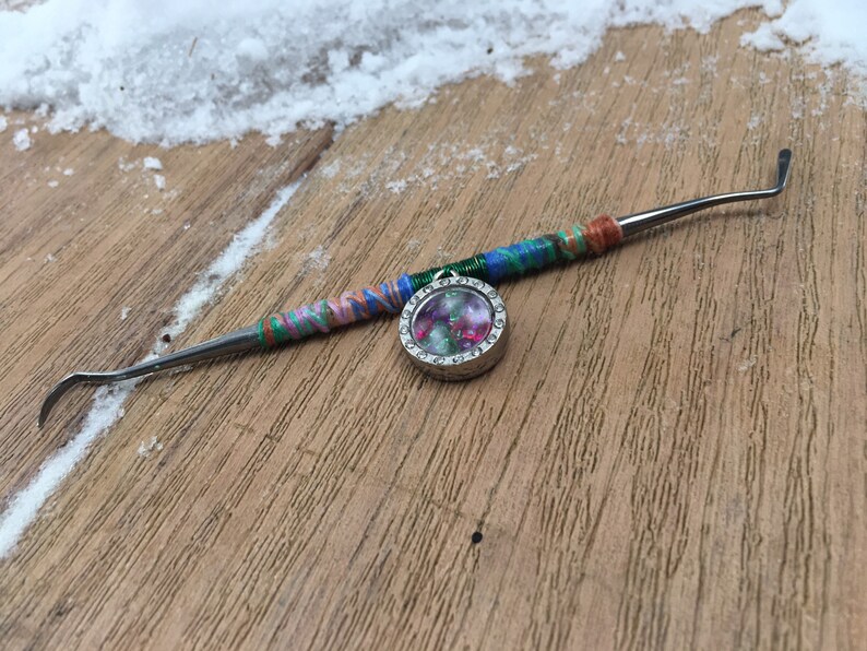 STEEL DAB TOOL wax carving tool dab tool tools for dabbing cannabis wire wrapped dab tool dabbing tool wax tool cannabis accessories dab