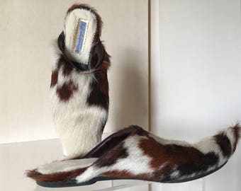 Handmade Cowhide outdoor mules