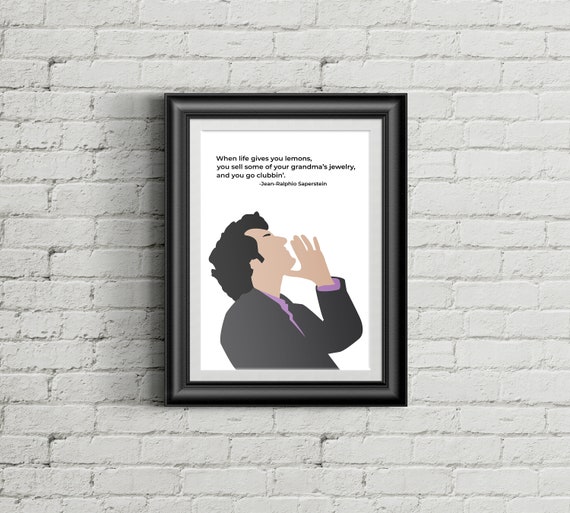 When Life Gives You Lemons Poster Based on Jeanralphio Etsy