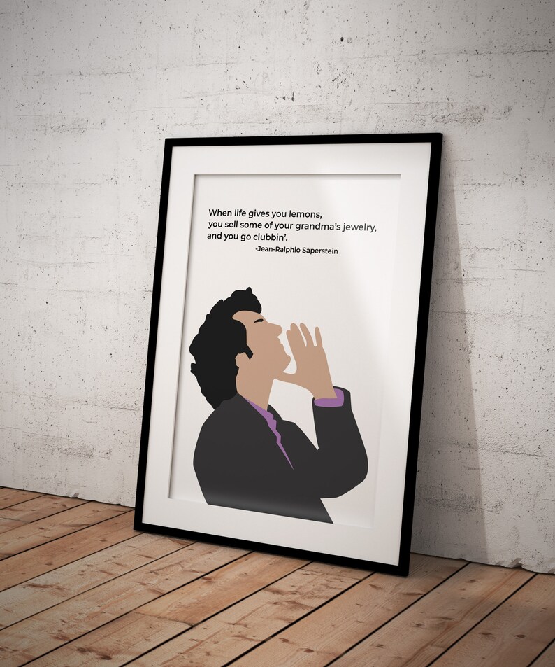 When Life Gives You Lemons Poster Based on Jeanralphio Etsy
