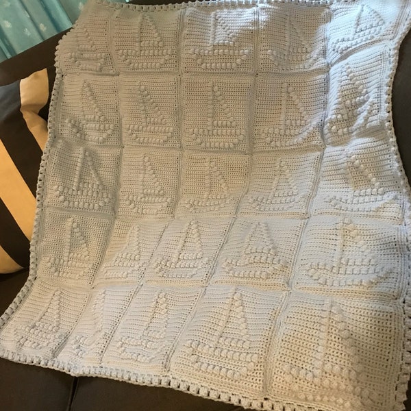 Baby Sailboat Knit Etsy