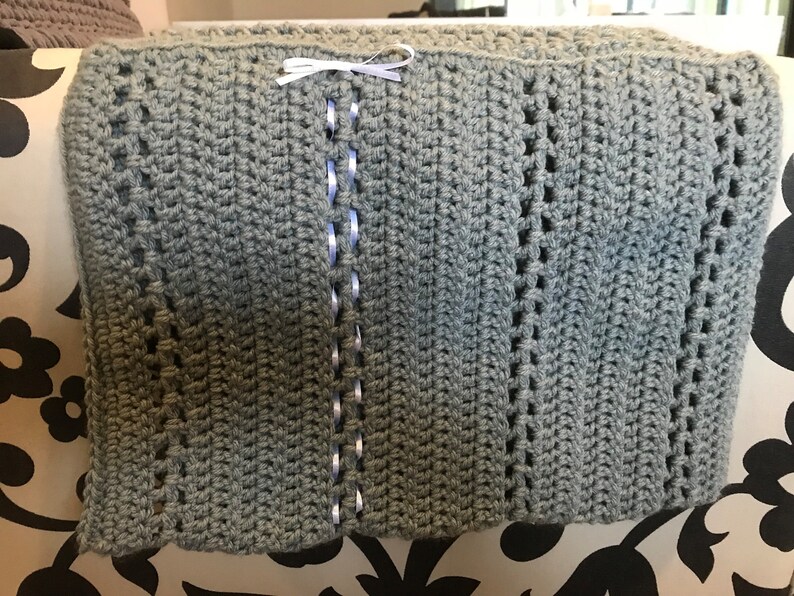 Crochet Armchair Organizer Caddy Etsy