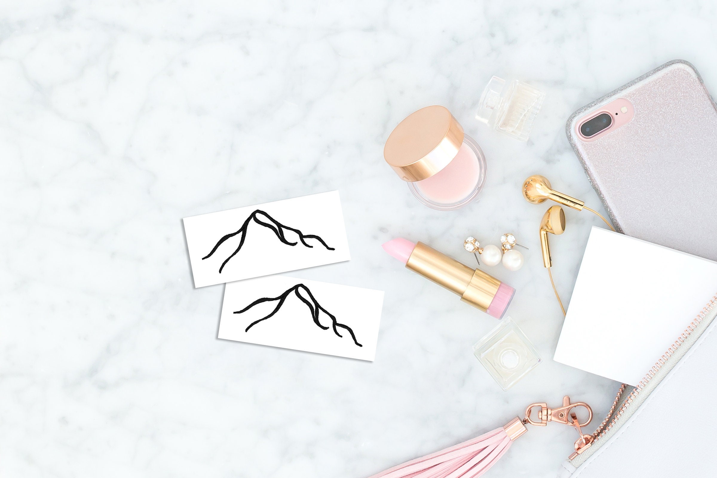 Minimalist Mountain Temporary Tattoo / Mountain Line Drawing - Etsy Minimalist Mountain Temporary Tattoo / Mountain Line Drawing - Etsy