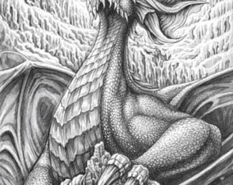 Mystical Triple Dragon Printable Art Bundle