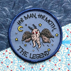The Man, the Moth, the Legend Patch