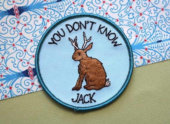 You Don't Know Jack Patch | Etsy